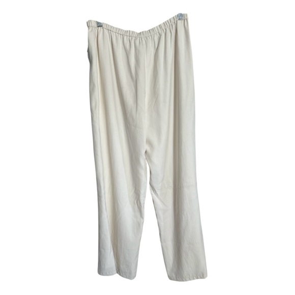 Cream Full-Length Relaxed Fit Pantsuit - Picture 2 of 4